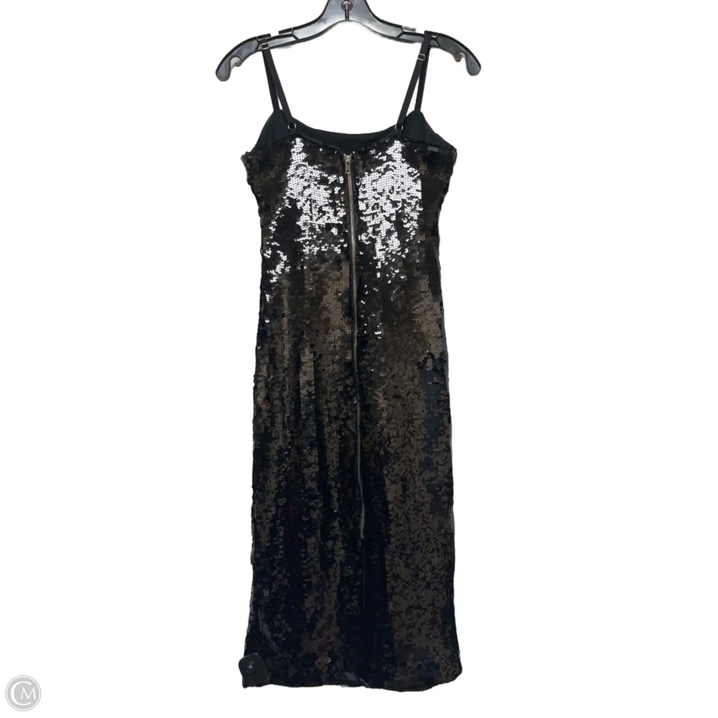 Dress Casual Midi By Good American In Black, Size: Xs