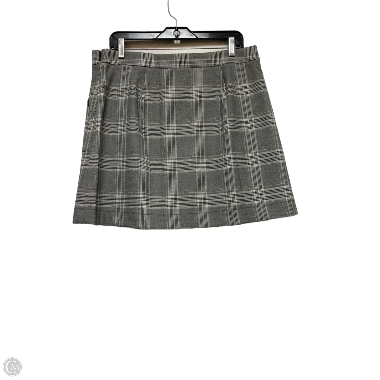 Skirt Mini & Short By Banana Republic In Plaid Pattern, Size: 12
