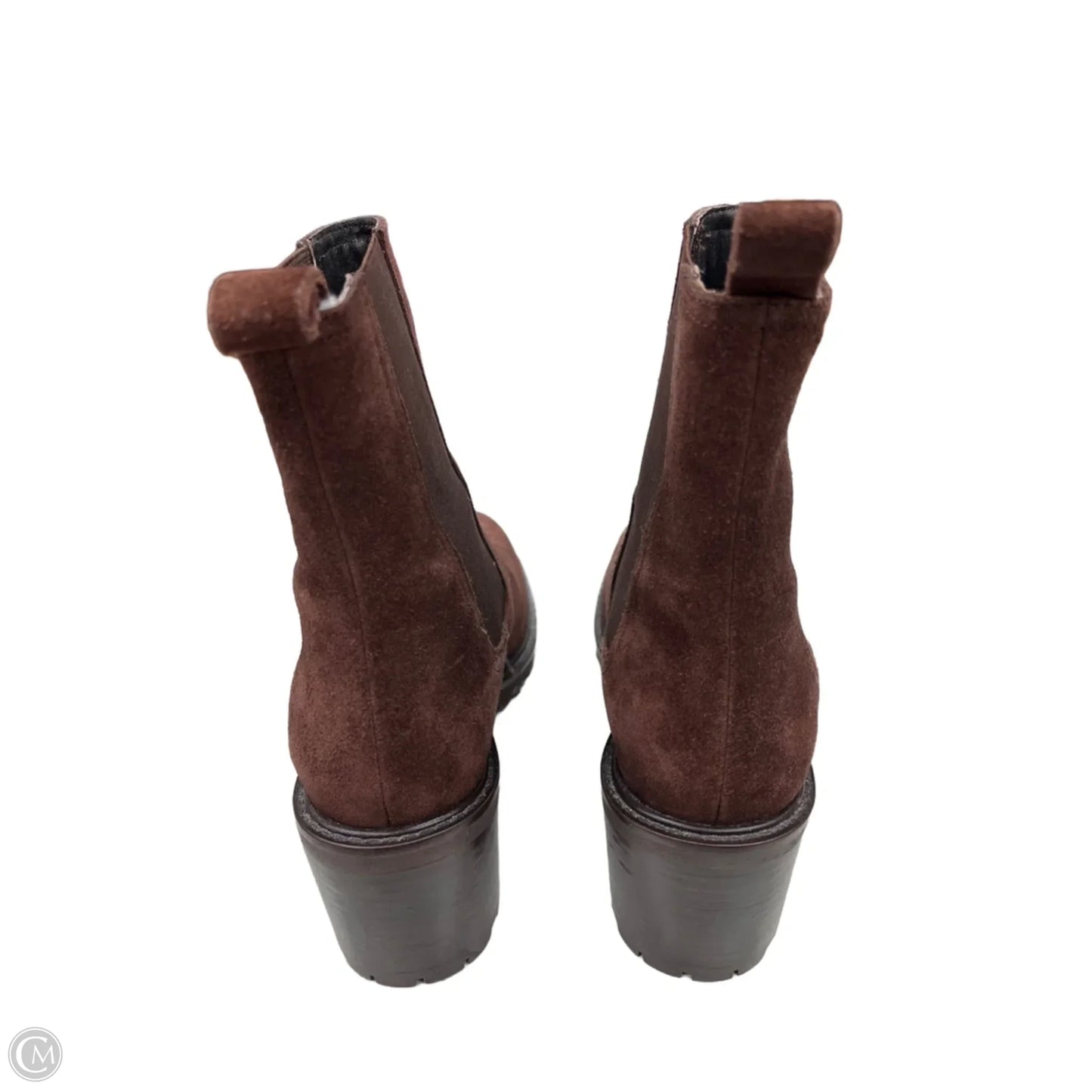 Boots Ankle Heels By Seychelles In Brown, Size: 6.5