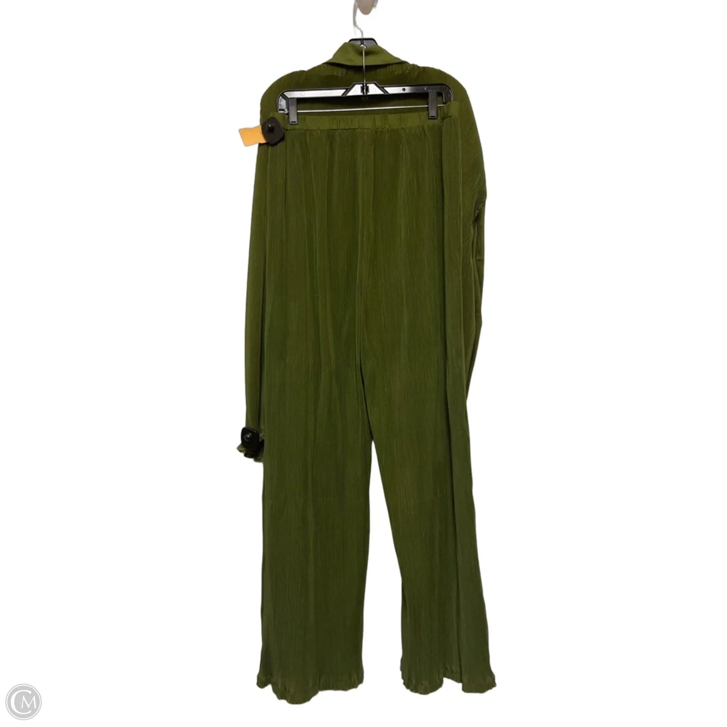 Pants Set 2pc By Pretty Little Thing In Green, Size: 12