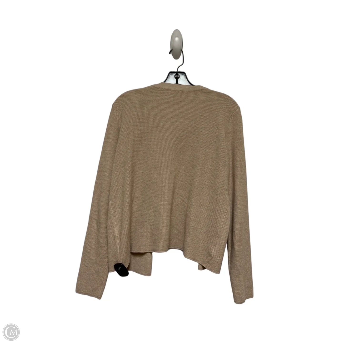 Sweater Cardigan By Cyrus In Tan, Size: M