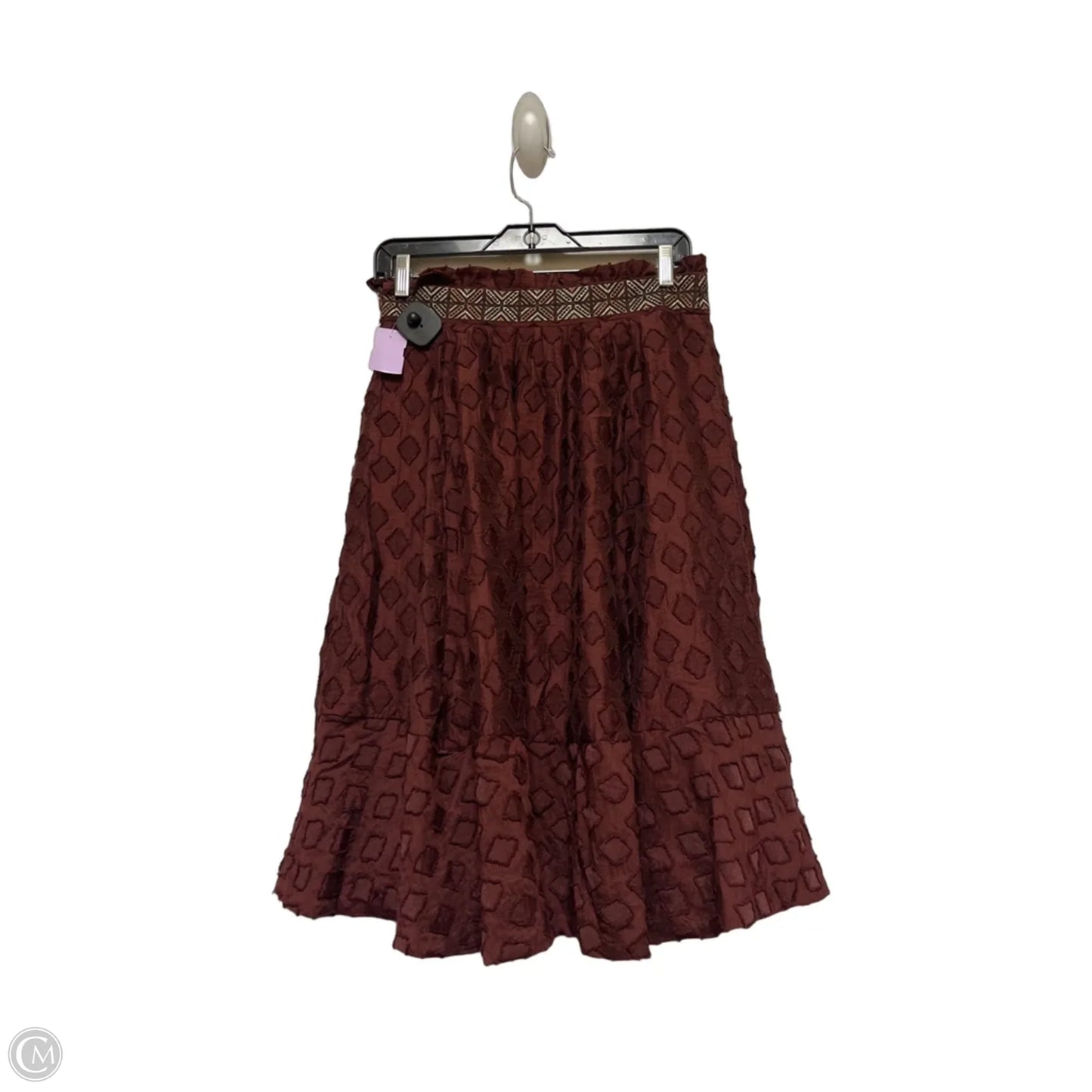 Skirt Midi By Maeve In Brown, Size: 4