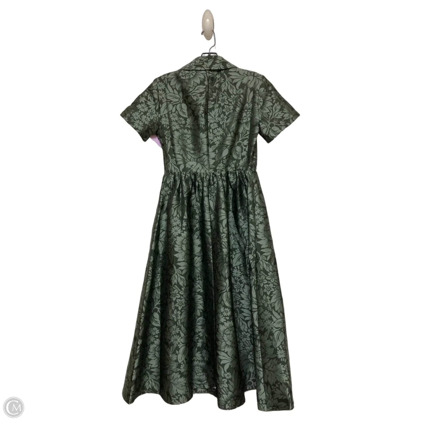 Dress Casual Midi By Tuckernuck In Green, Size: Xs