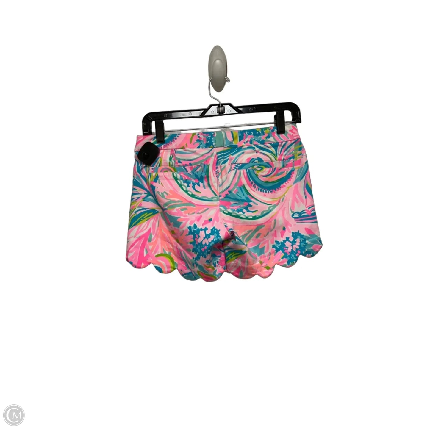 Shorts Designer By Lilly Pulitzer In Blue & Pink, Size: 0