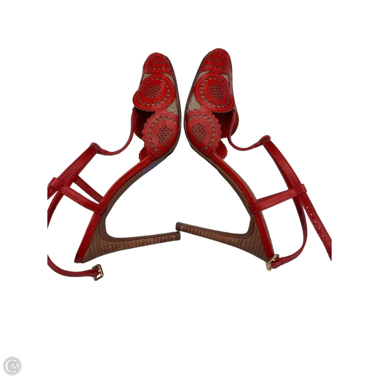 Shoes Designer By Tory Burch In Red, Size: 10