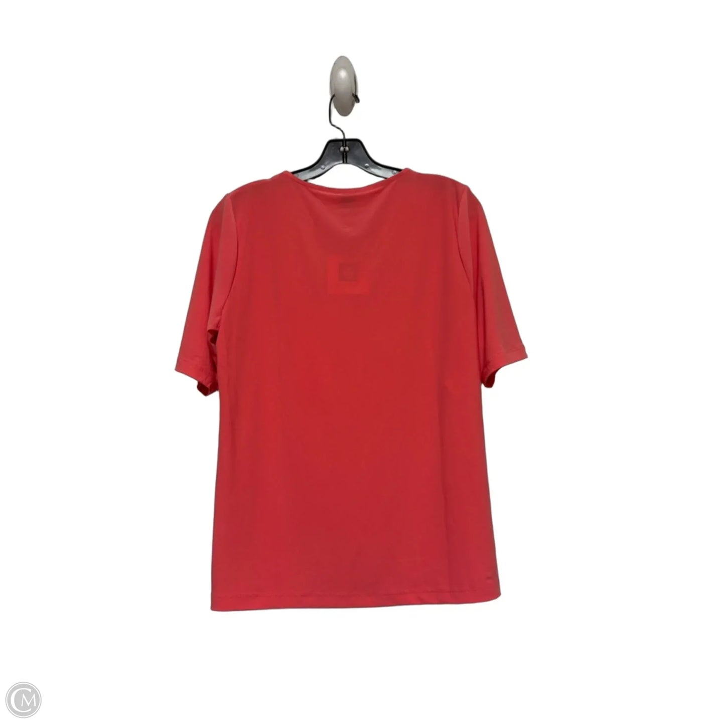Top Short Sleeve By Anne Klein In Pink, Size: M