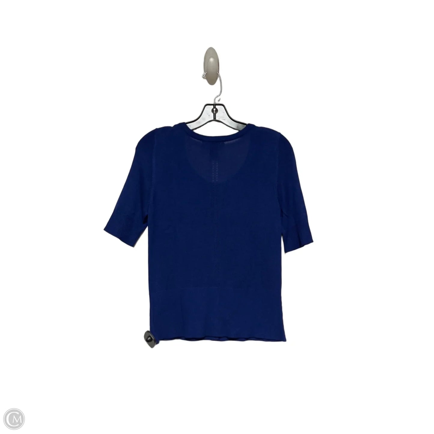 Sweater Short Sleeve By White House Black Market In Blue, Size: Xs