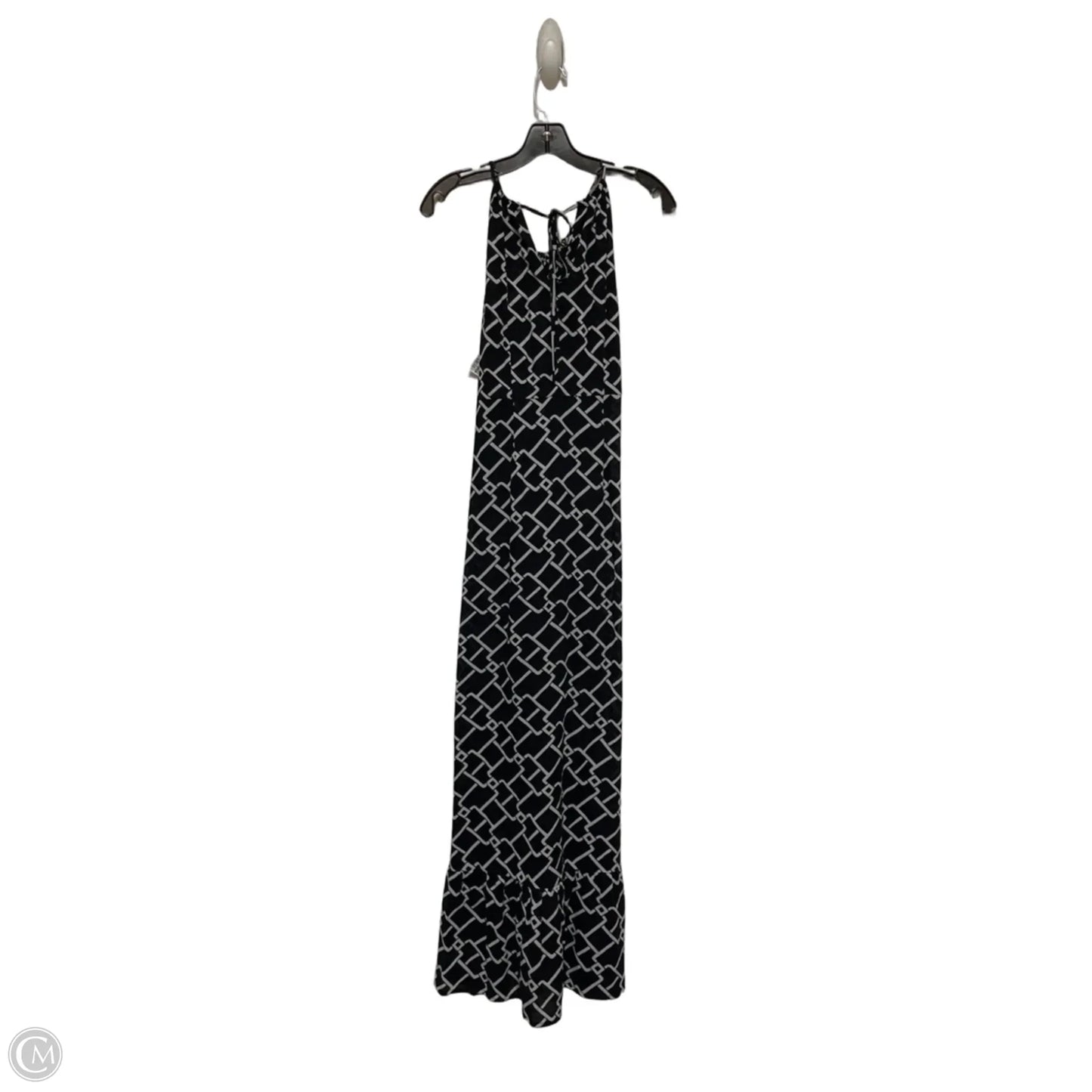 Dress Casual Maxi By Michael By Michael Kors In Black & White, Size: Xs