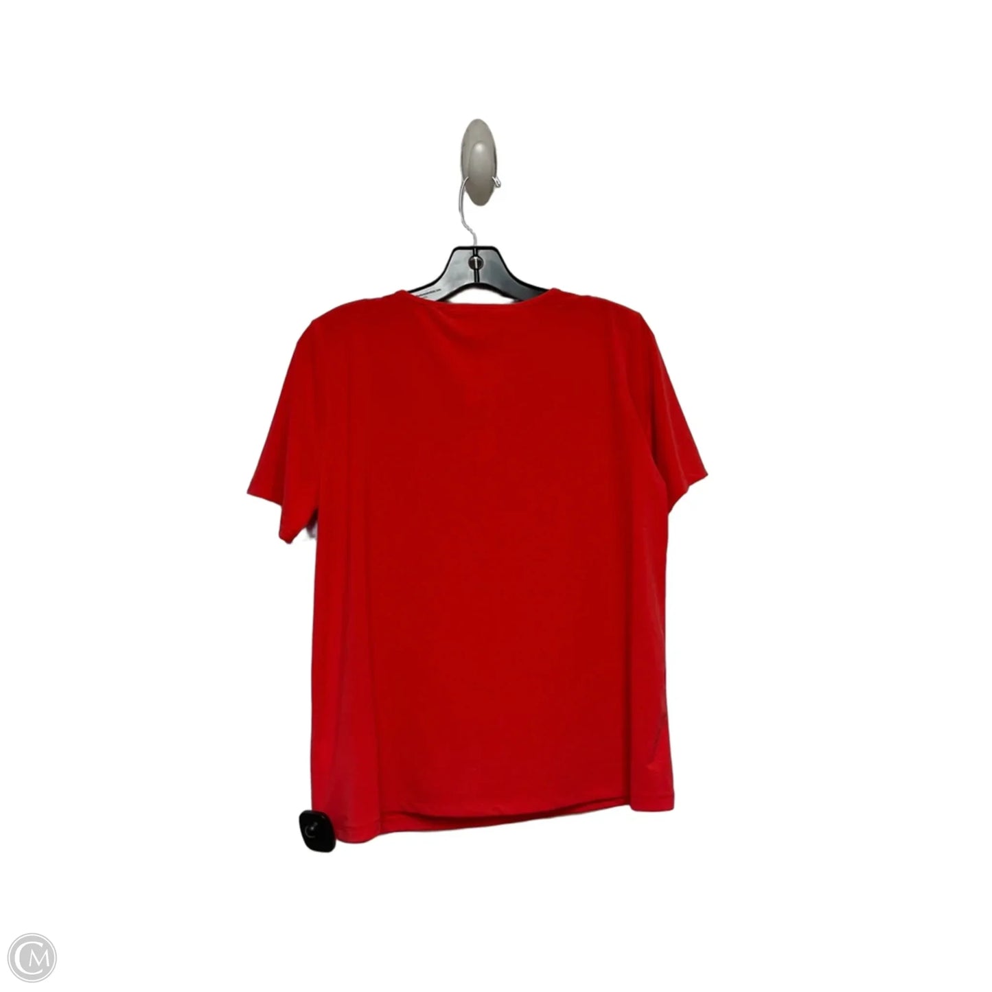 Top Short Sleeve By Michael By Michael Kors In Red, Size: S