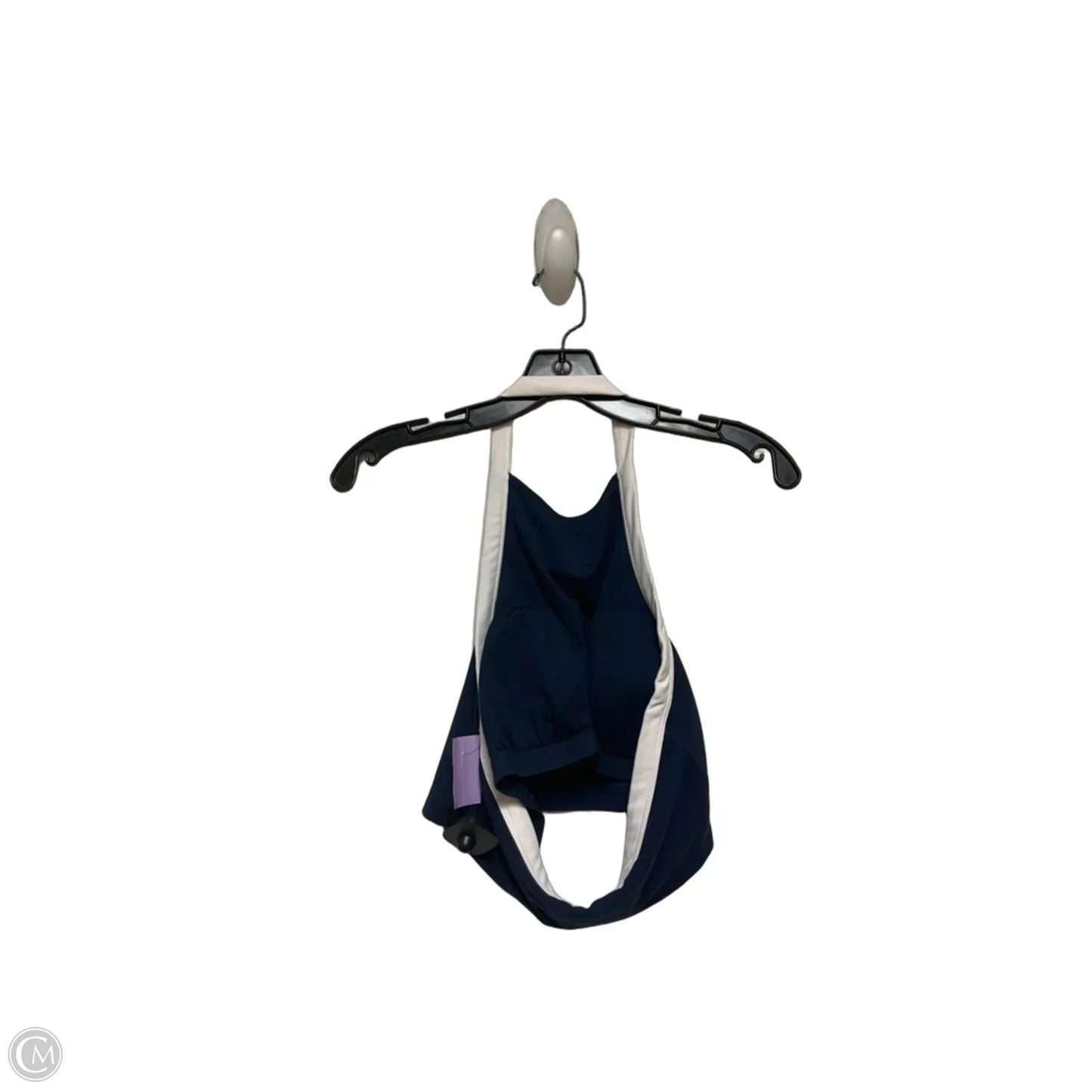 Athletic Bra By Lululemon In Blue & White, Size: M