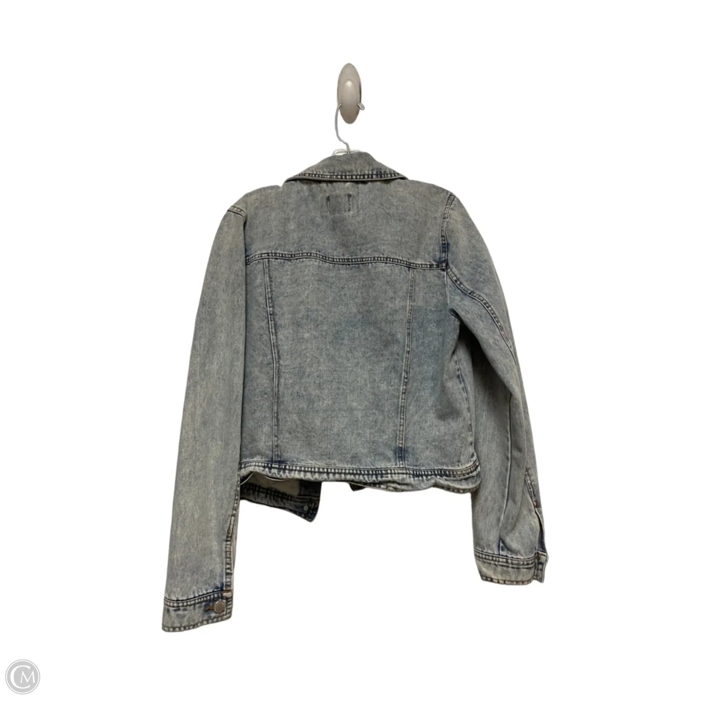 Jacket Denim By Ci Sono In Blue Denim, Size: Xl