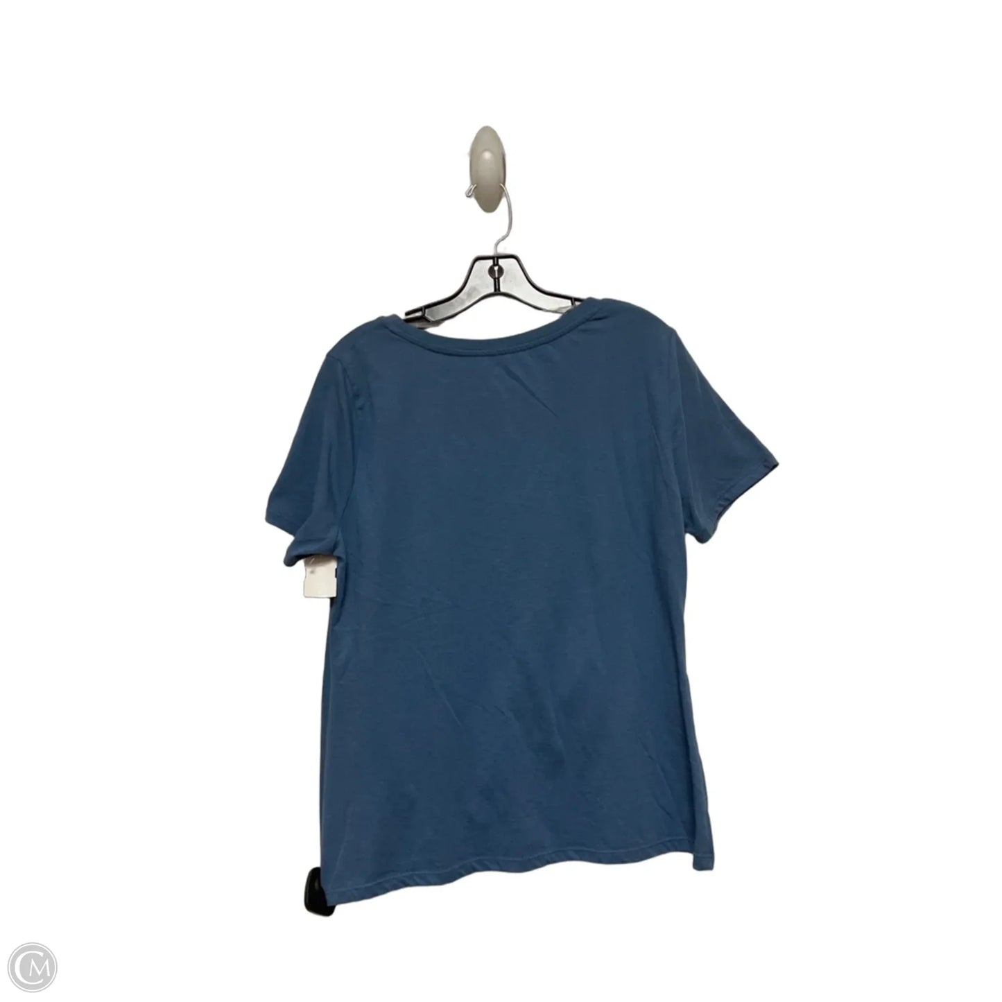 Top Short Sleeve Basic By Disney Store In Blue, Size: L