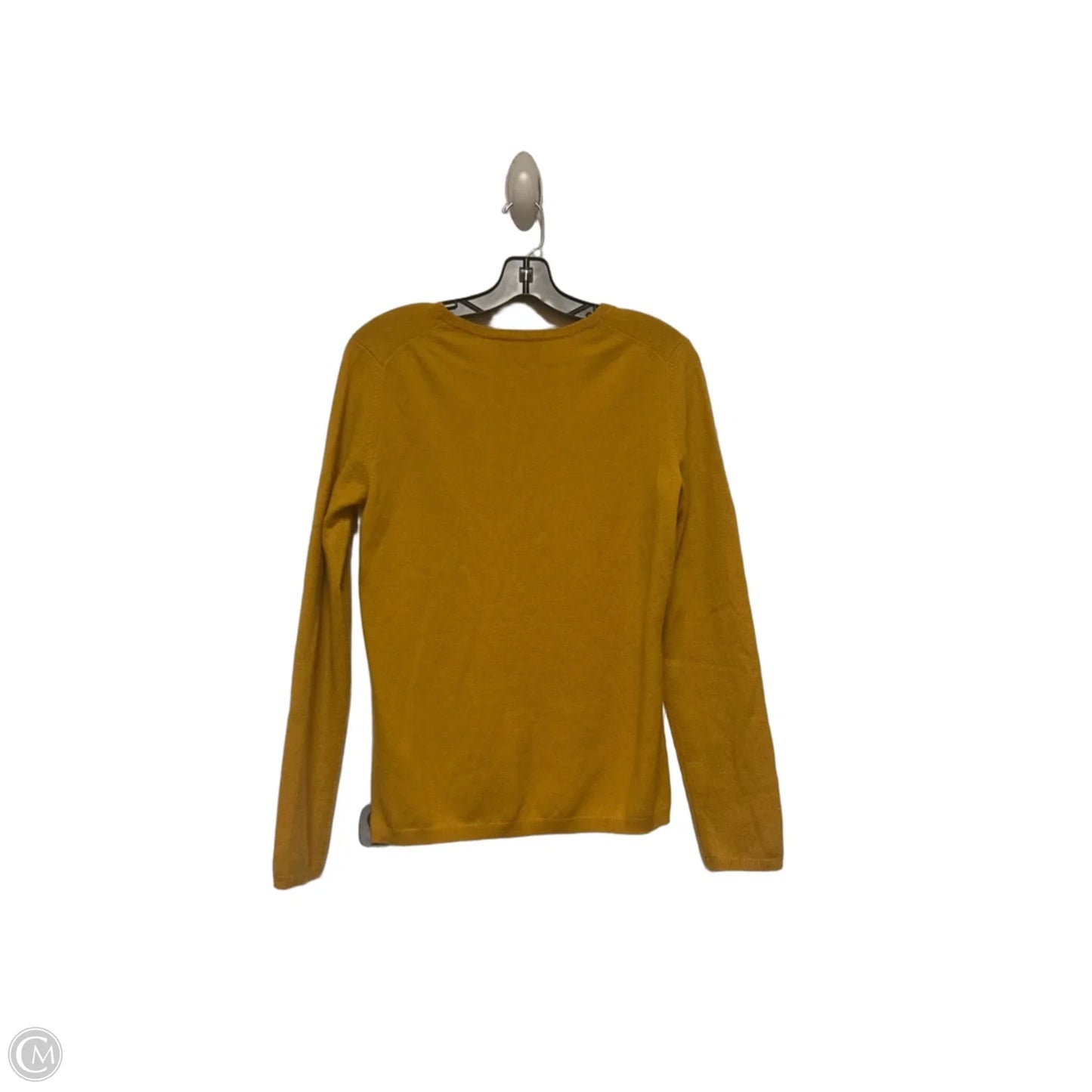 Sweater By Sutton Studio In Yellow, Size: L