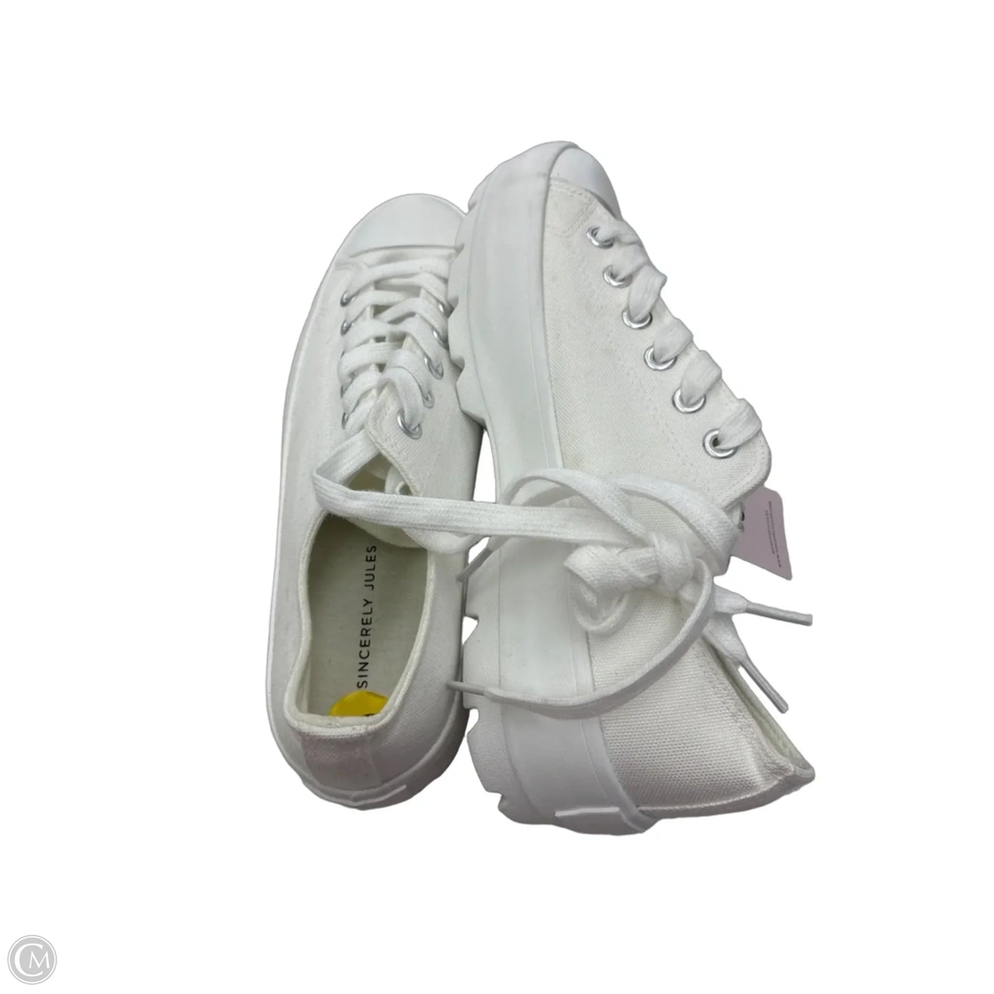 Shoes Sneakers By Sincerely Jules In White, Size: 9