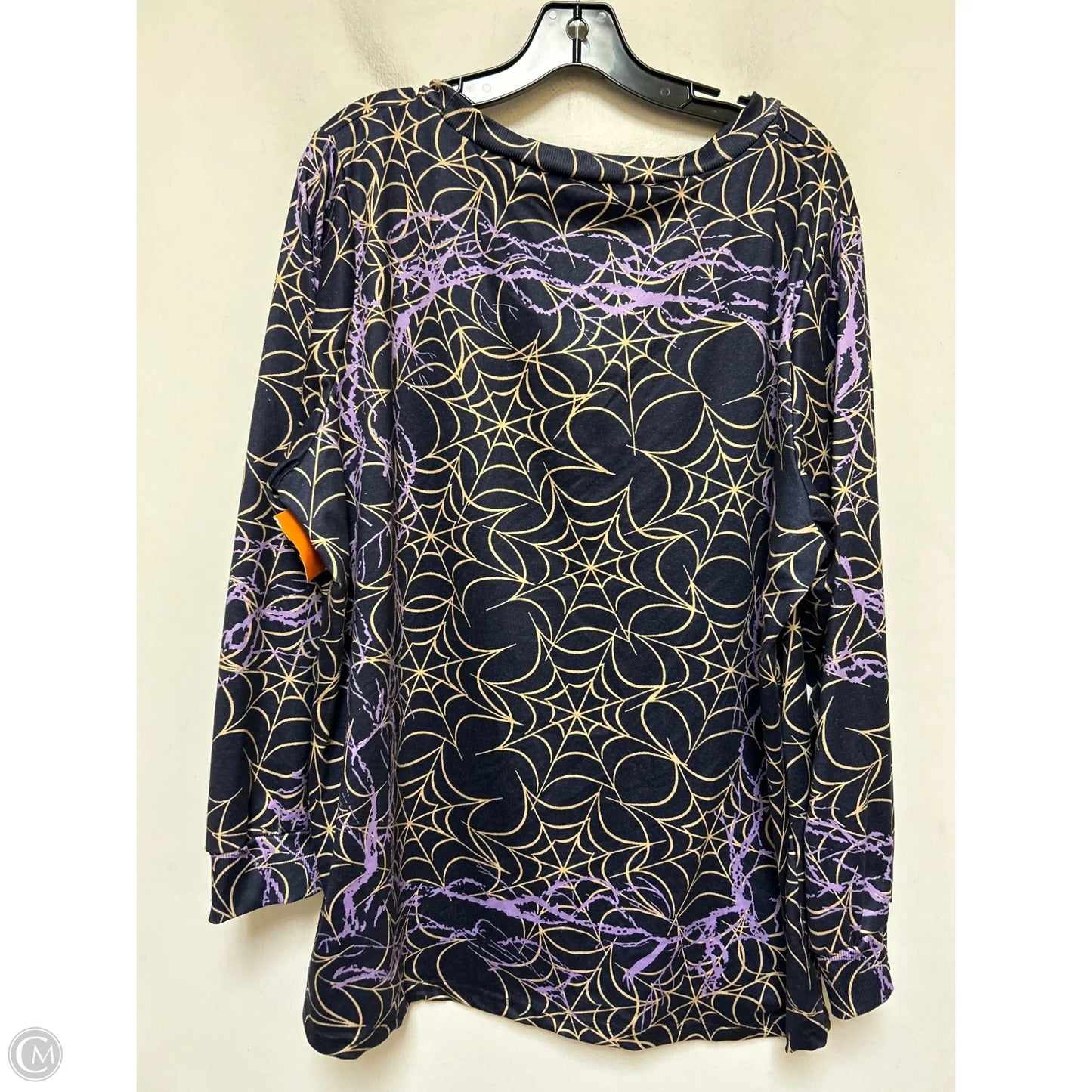 Top Long Sleeve By Clothes Mentor In Multi-colored, Size: 1x