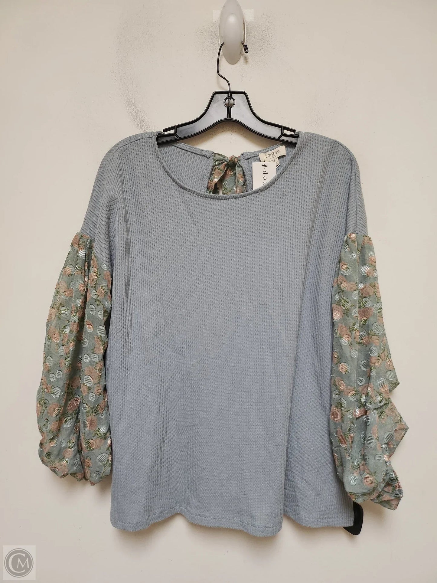 Top Long Sleeve By Umgee In Blue, Size: M