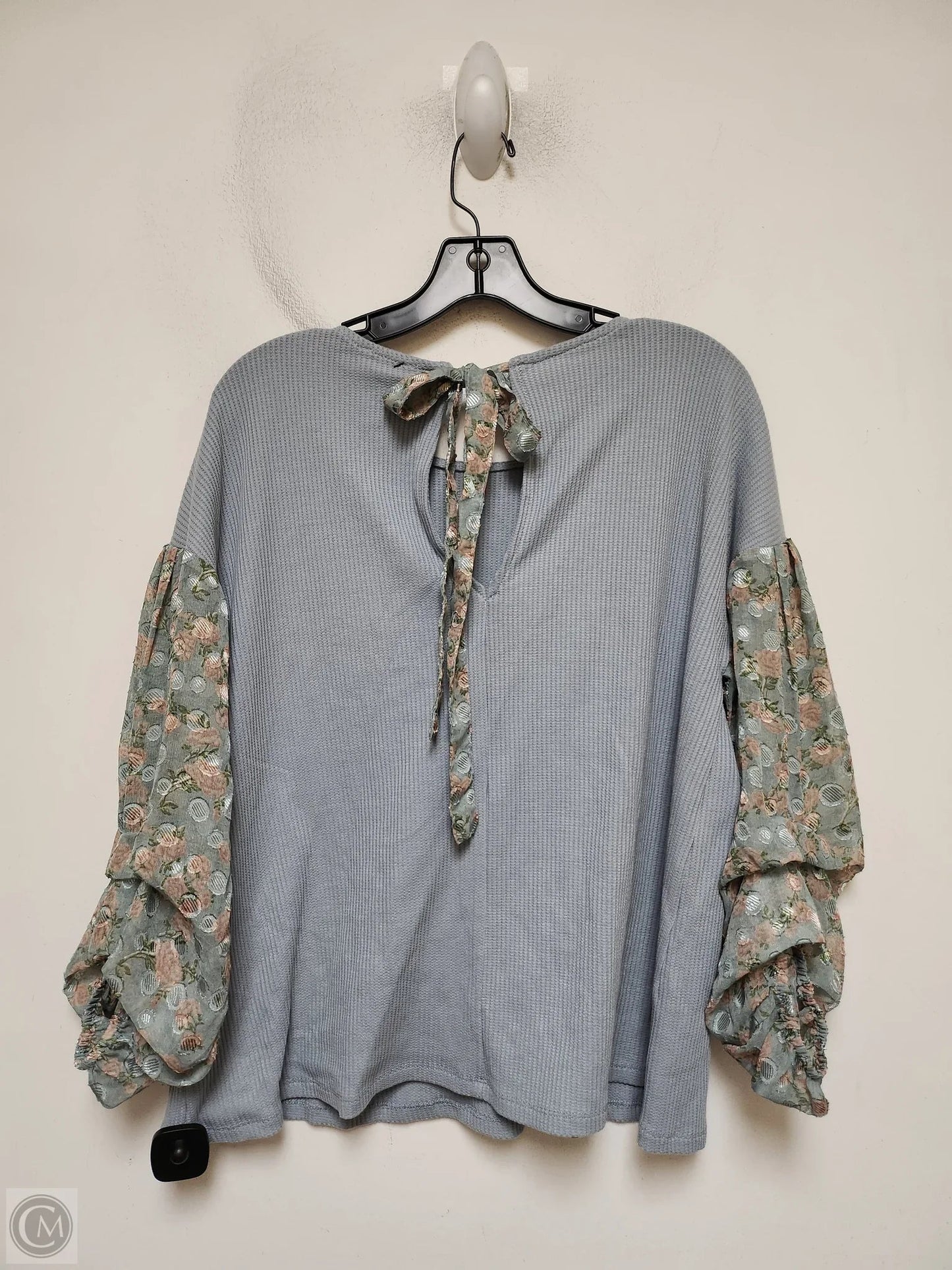Top Long Sleeve By Umgee In Blue, Size: M