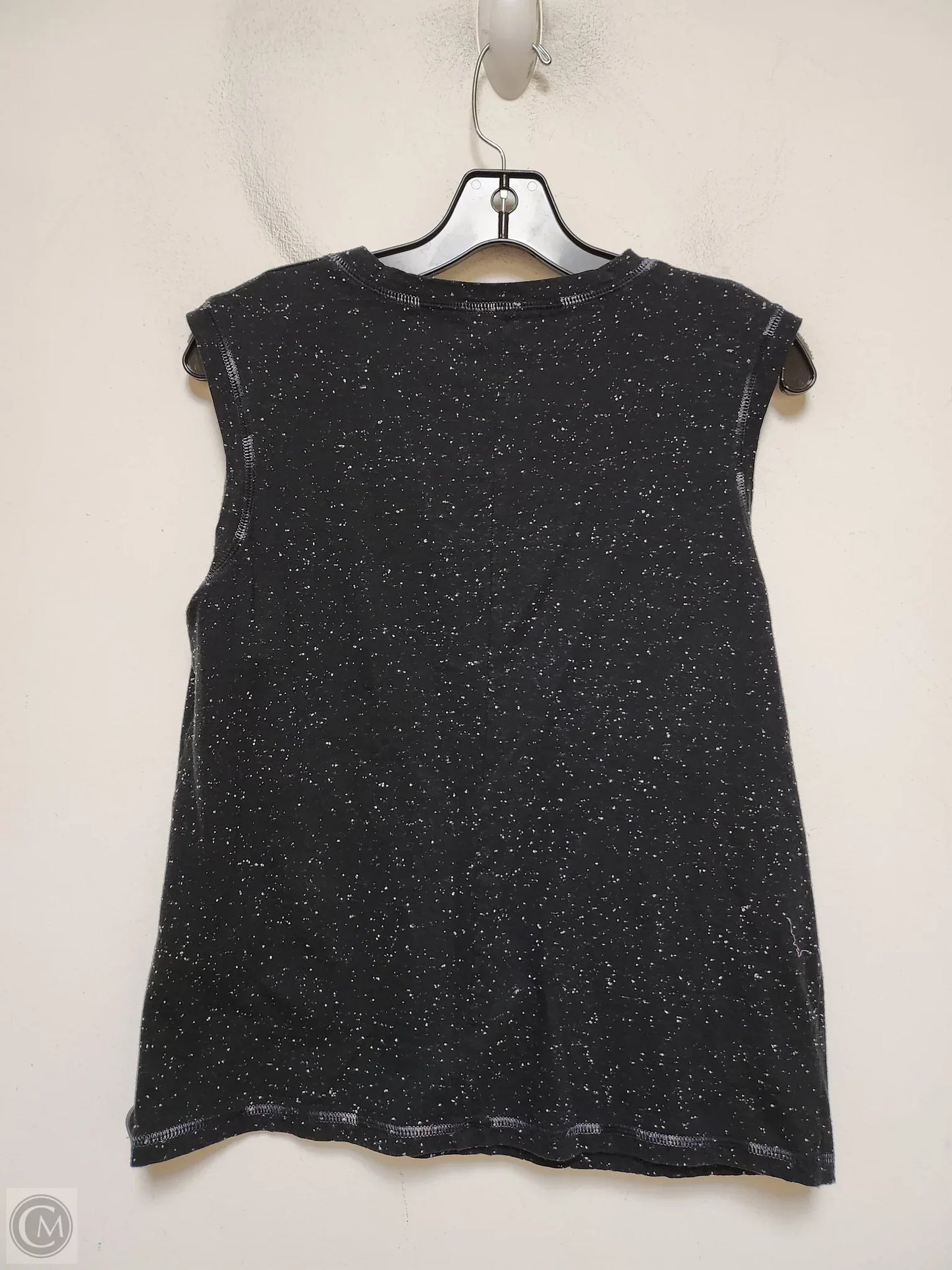 Top Sleeveless Designer By Kate Spade In Black & White, Size: S