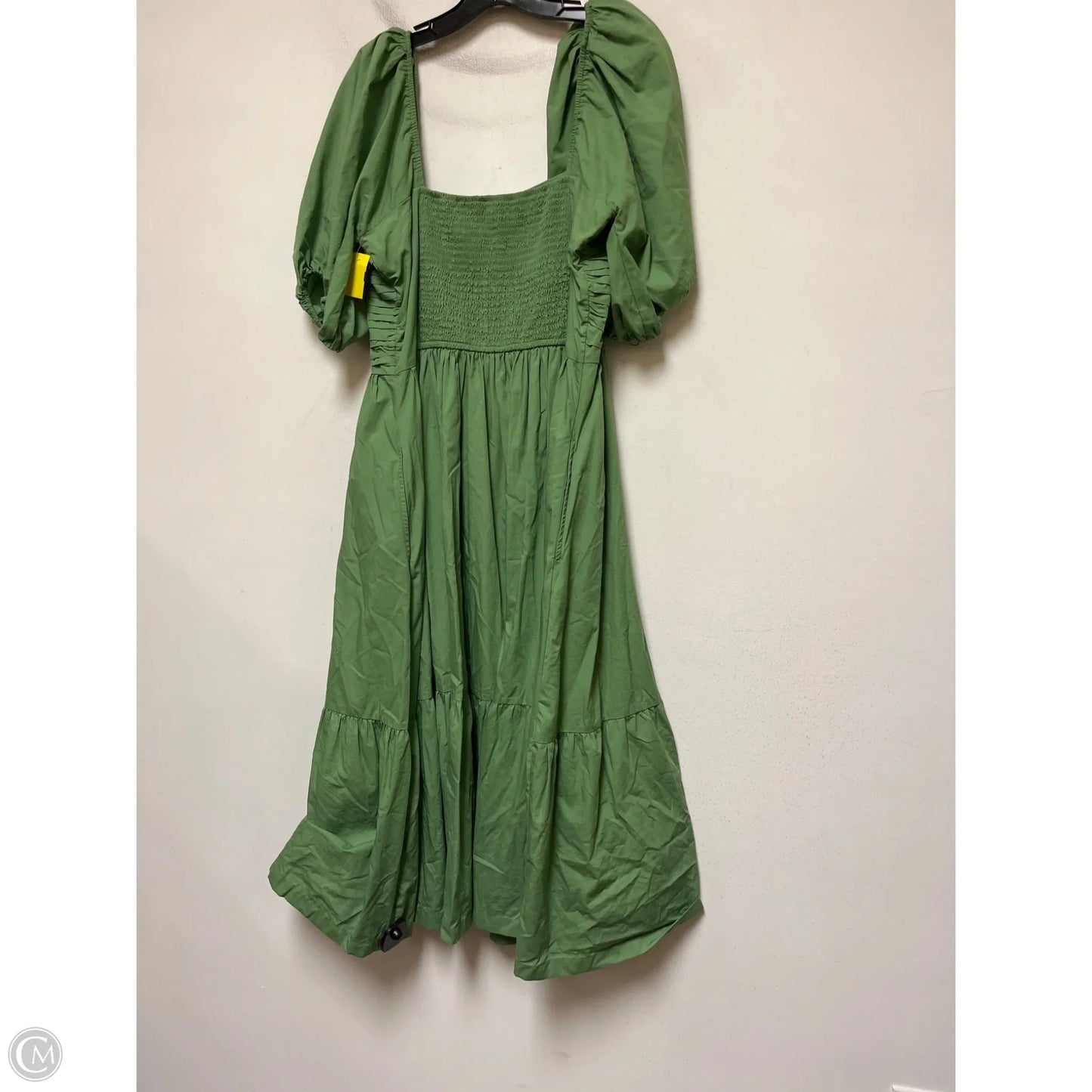 Dress Casual Maxi By Abercrombie And Fitch In Green, Size: Xl