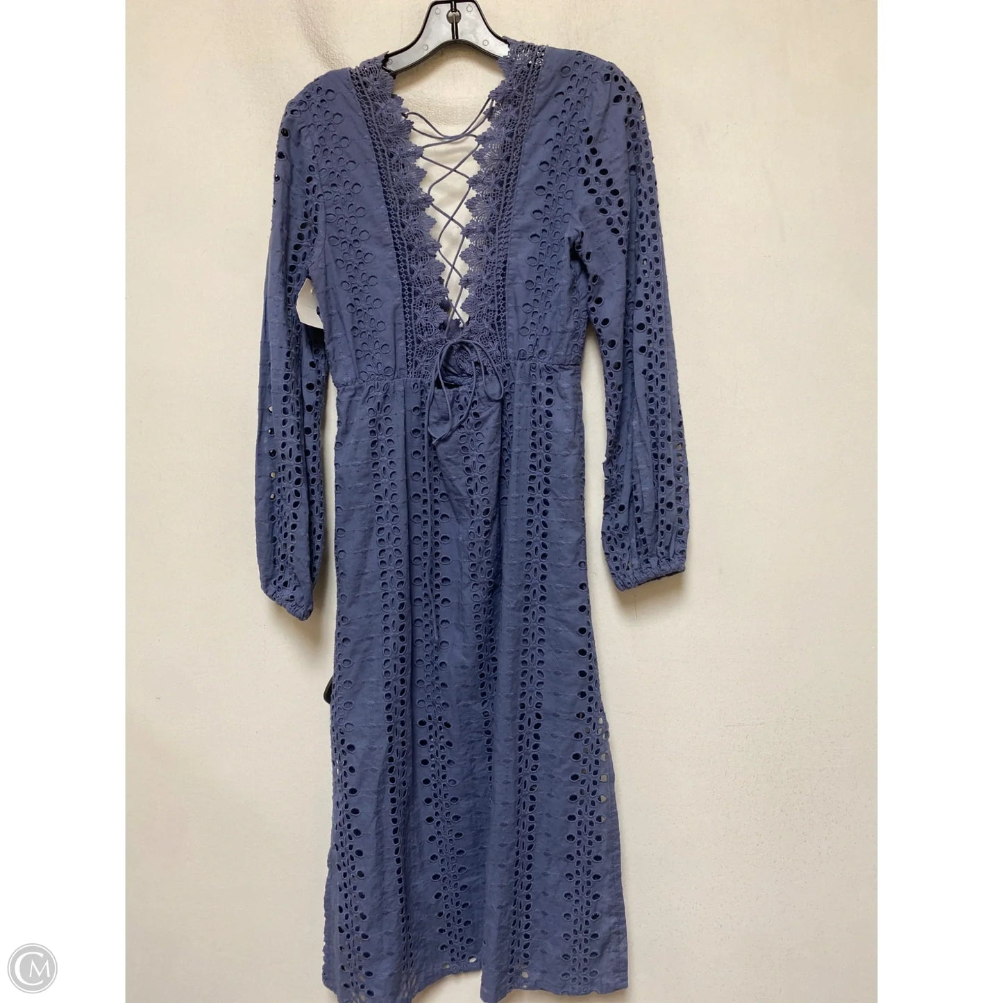 Dress Casual Midi By Bardot In Blue, Size: S