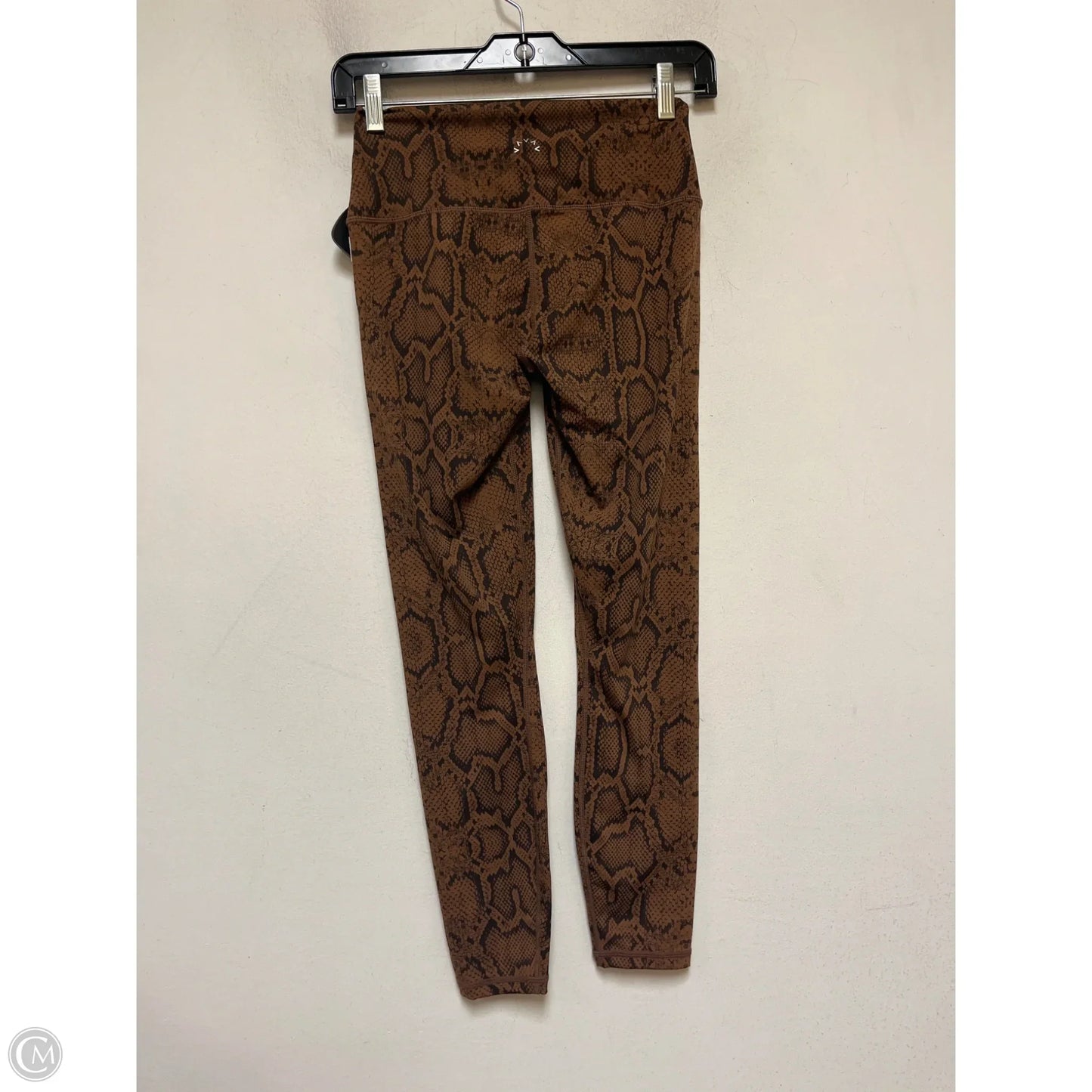 Athletic Leggings By Varley In Snakeskin Print, Size: S