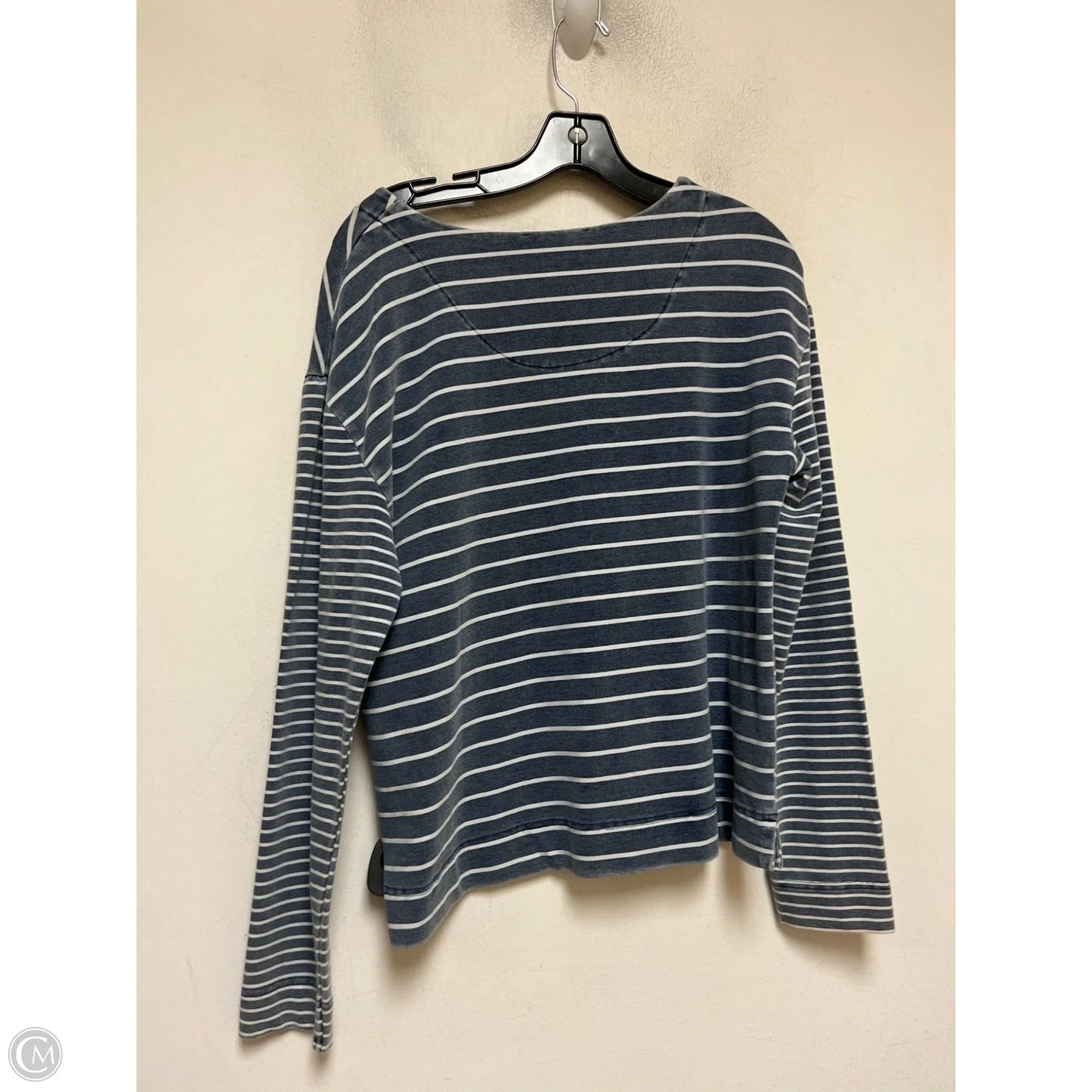 Top Long Sleeve By Jane And Delancey In Striped Pattern, Size: S