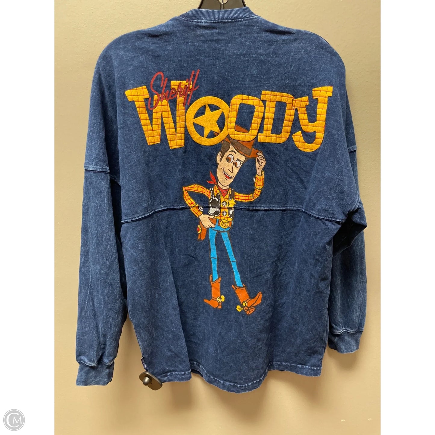 Top Long Sleeve By Disney In Blue, Size: Xs