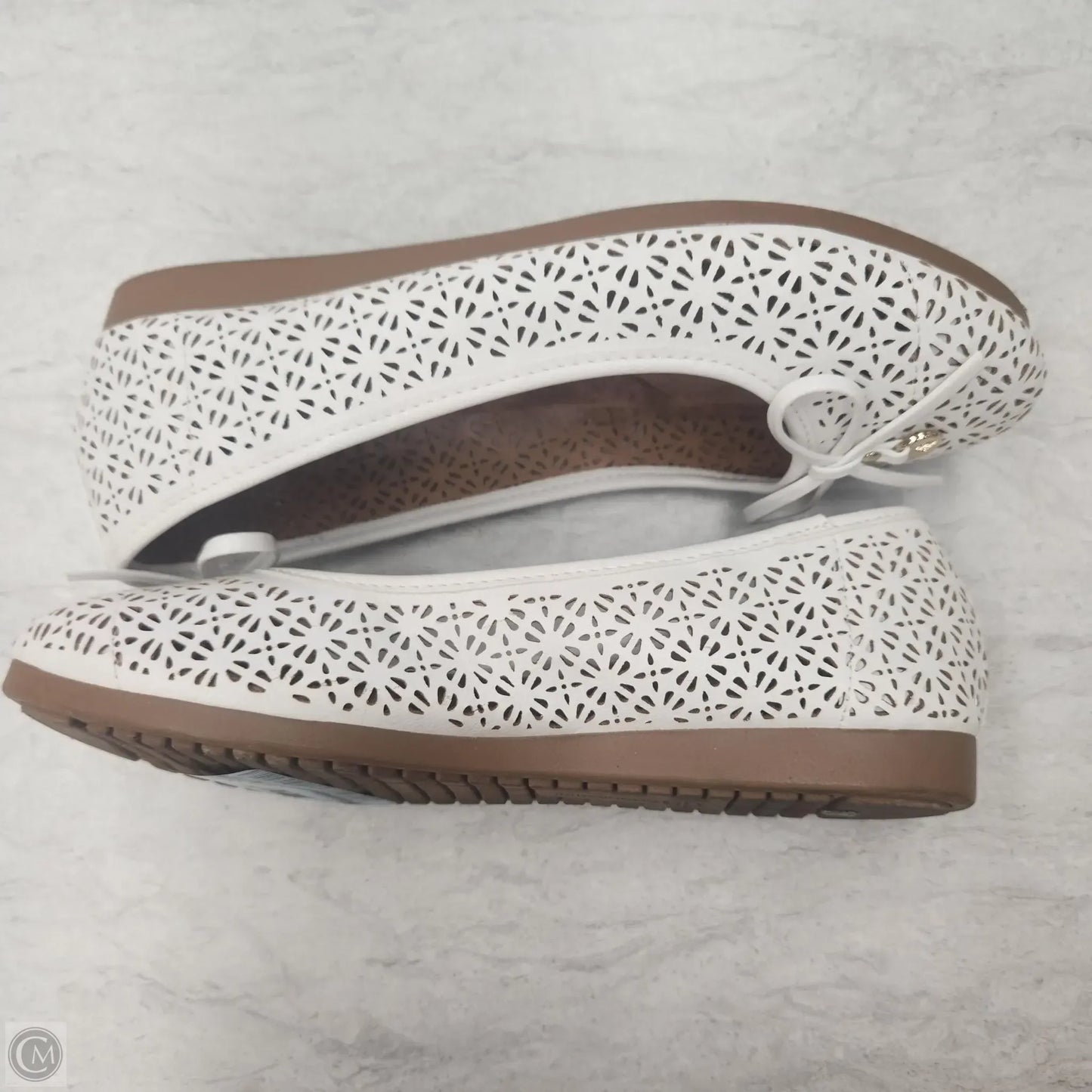 Shoes Flats By Giani Bernini In White, Size: 6.5