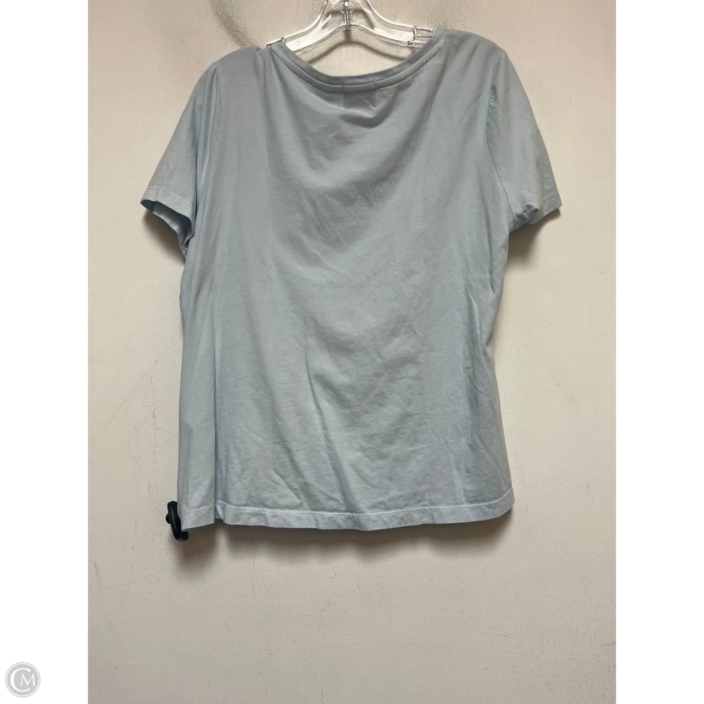Top Short Sleeve By Disney In Blue, Size: L