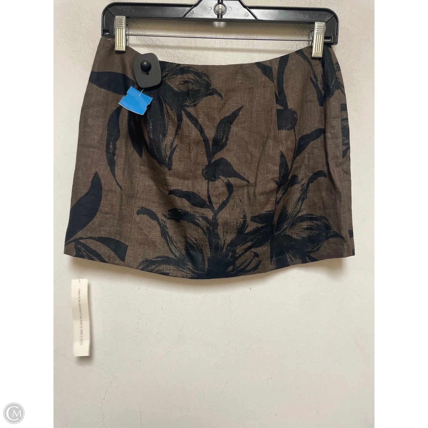 Skirt Mini & Short By Reformation In Black & Brown, Size: 0