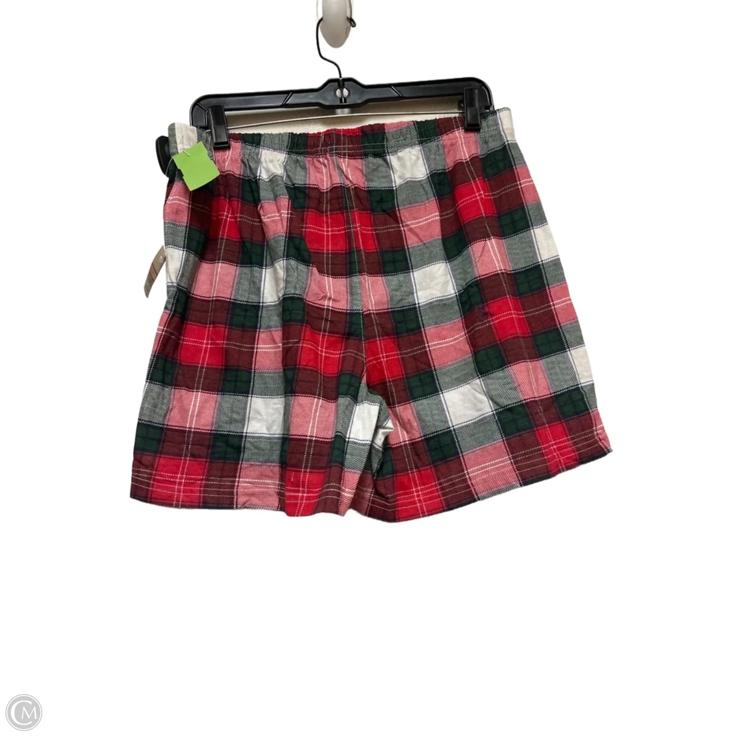 Pajama Pants By Disney Store In Plaid Pattern, Size: M