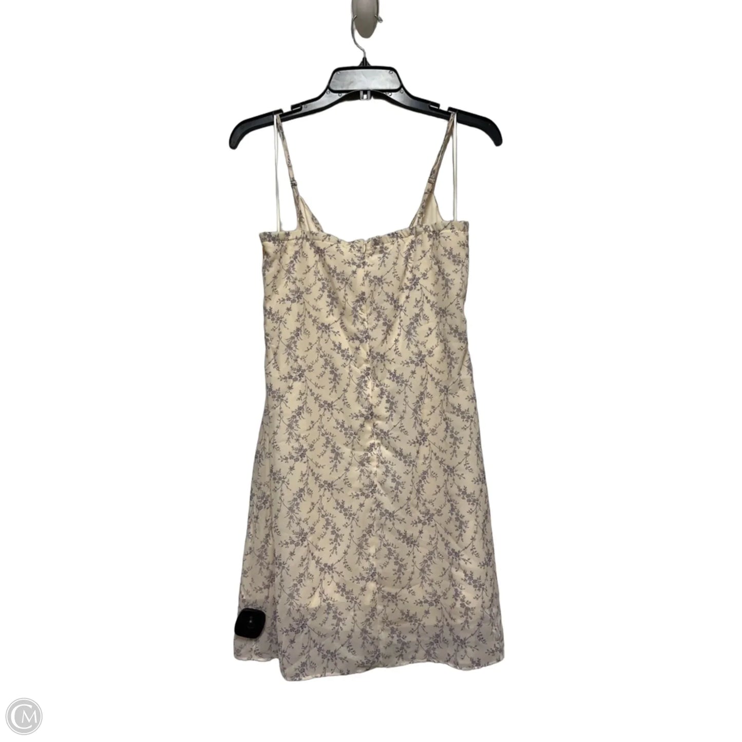 Dress Casual Short By Promesa In Purple & Tan, Size: M