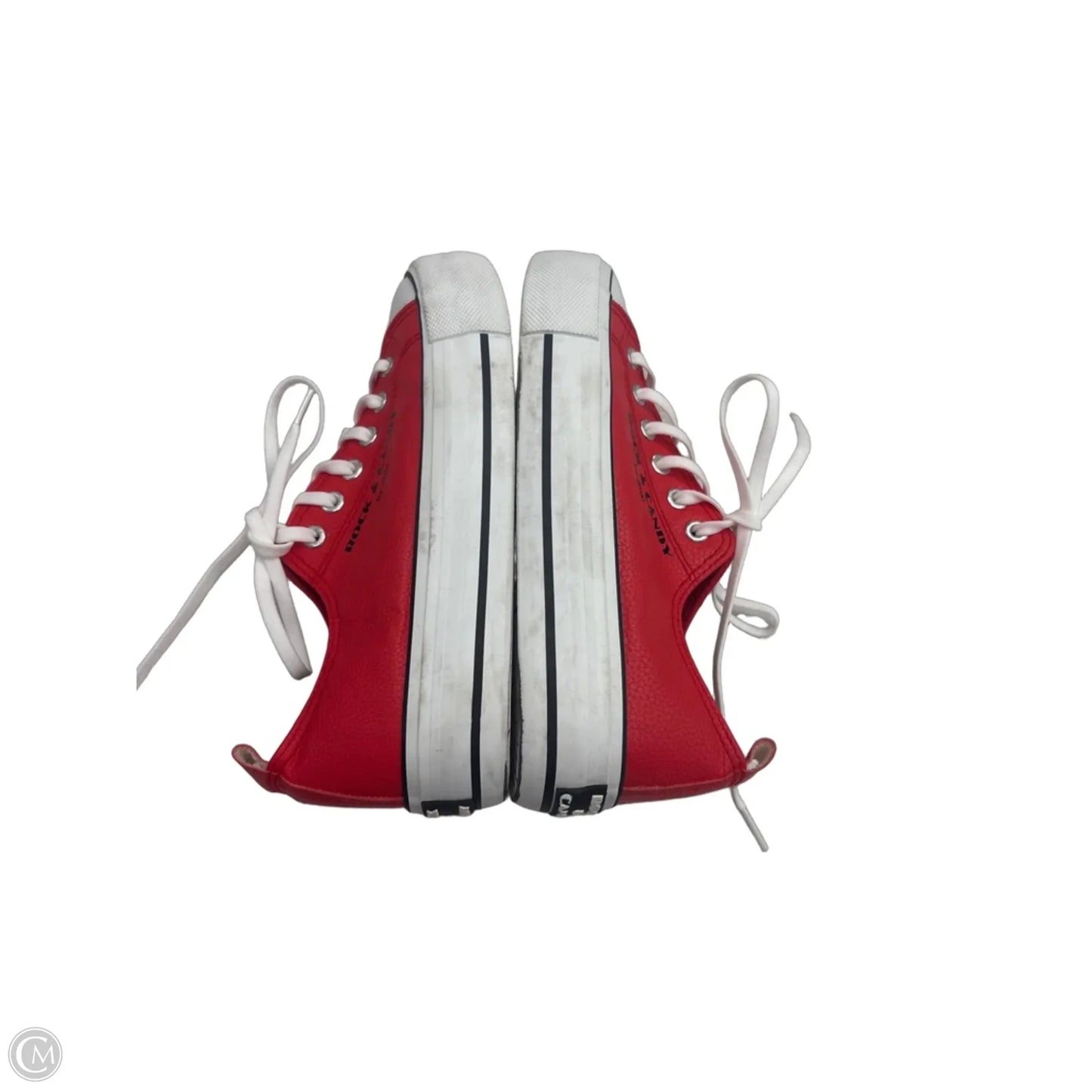 Shoes Sneakers By Rock And Candy In Red, Size: 7