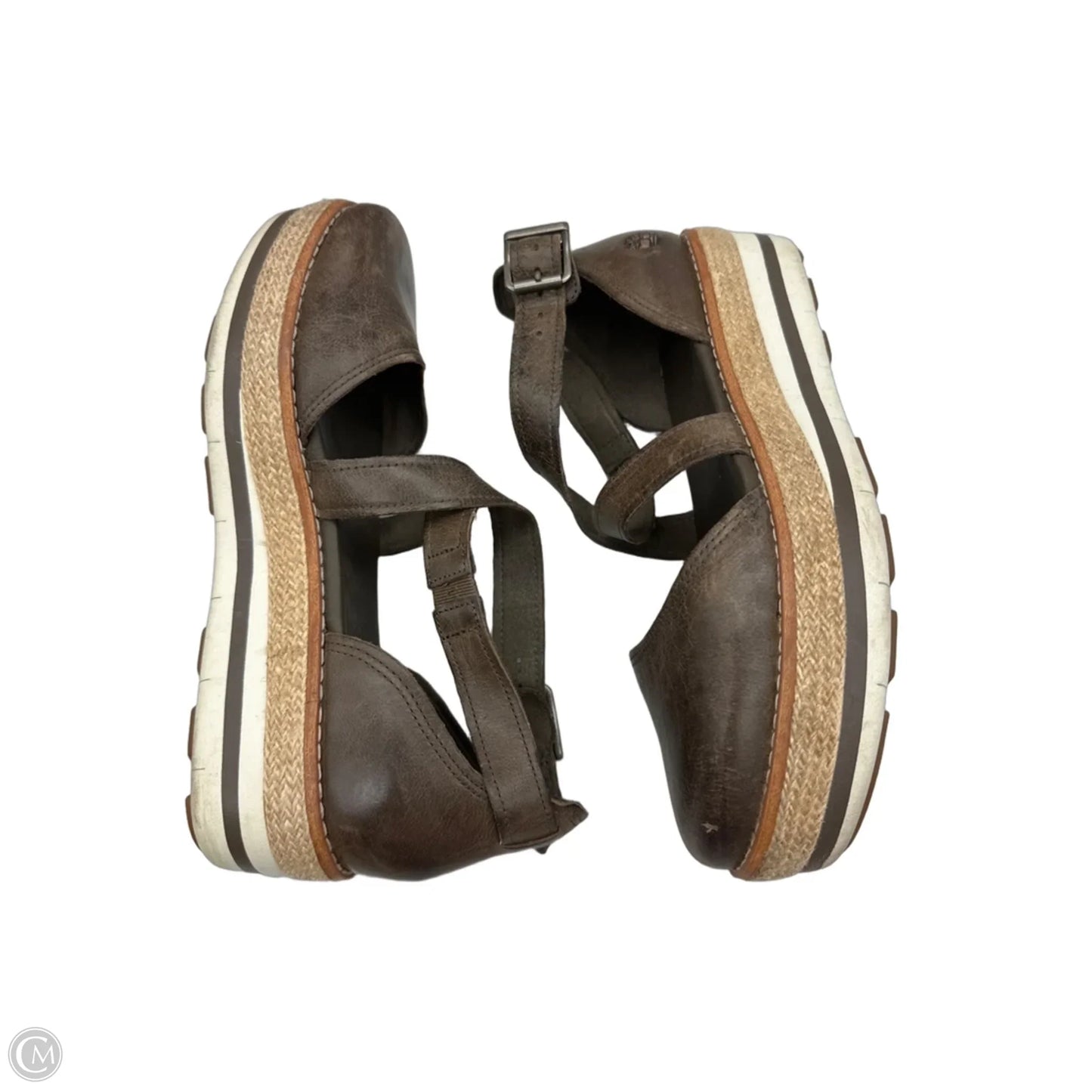 Shoes Heels Platform By Timberland In Brown, Size: 7.5