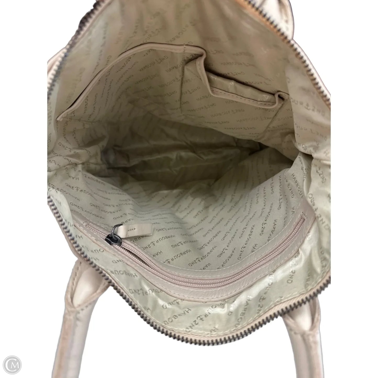 Handbag Leather By Clothes Mentor, Size: Large
