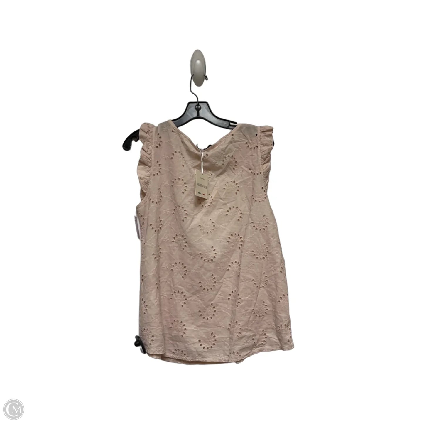 Top Sleeveless By Clothes Mentor In Peach, Size: M