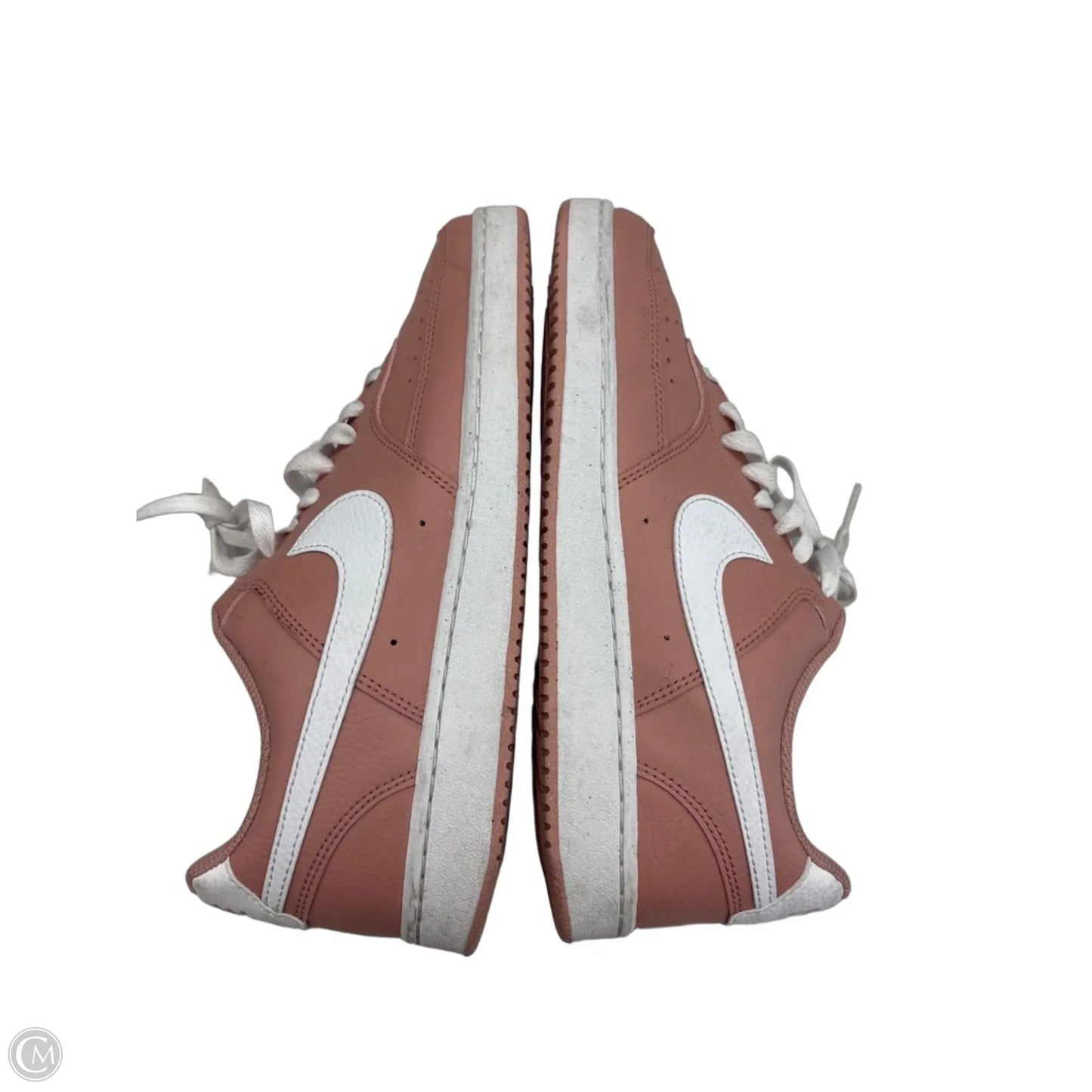 Shoes Sneakers By Nike In Pink & White, Size: 10