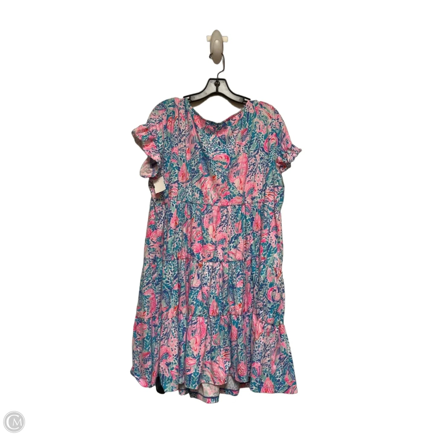 Dress Designer By Lilly Pulitzer In Nautical Print, Size: 2x
