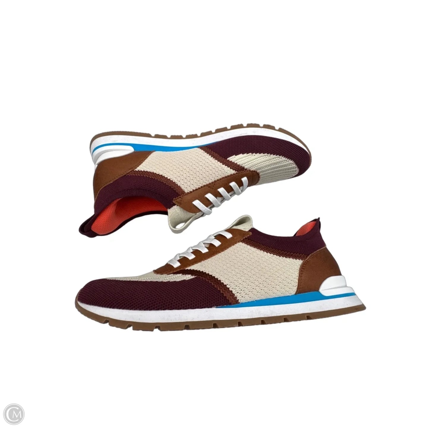 Shoes Sneakers By Vivaia In Purple & Tan, Size: 9