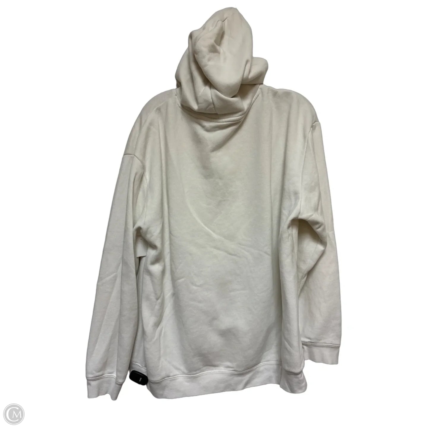 Sweatshirt Hoodie By Disney Store In White, Size: L