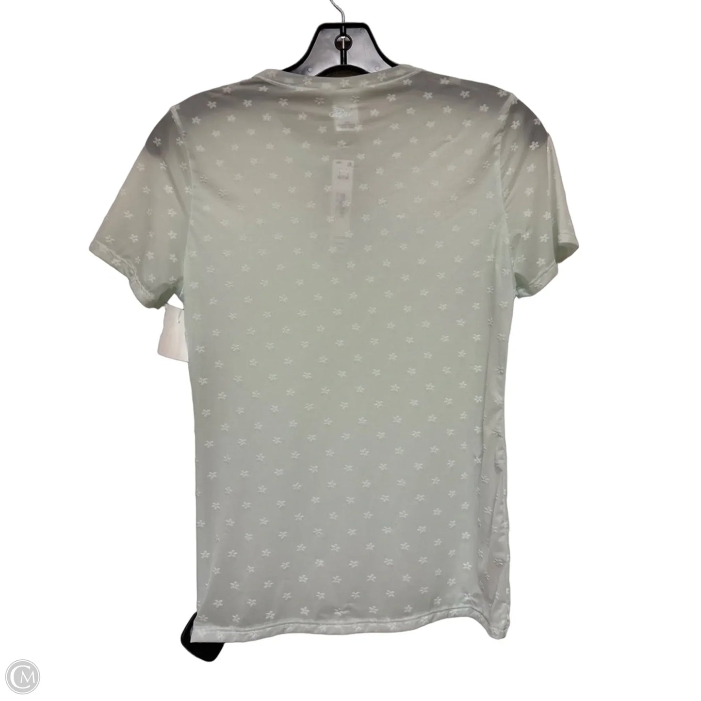 Top Short Sleeve By Pink In Green, Size: M