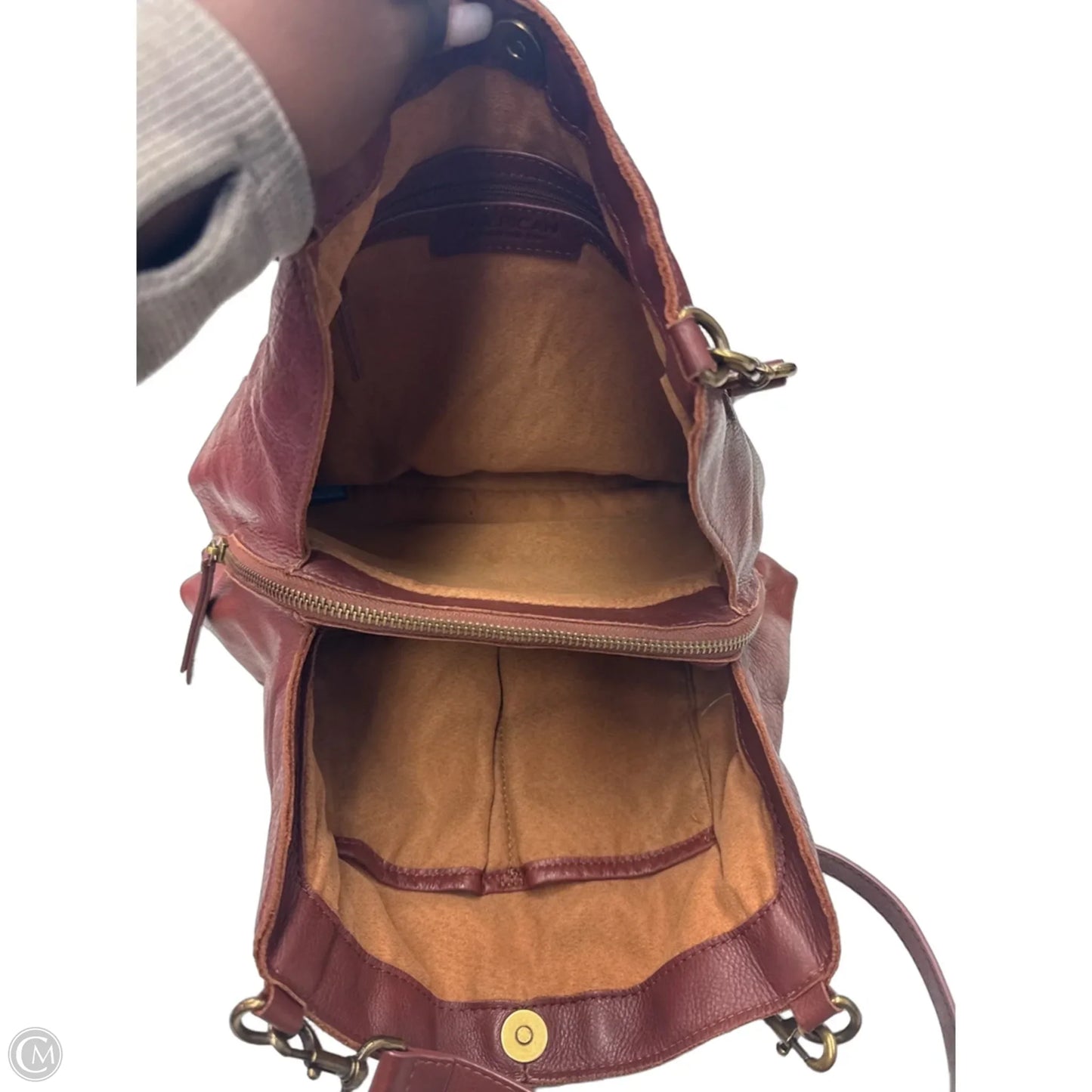 Handbag By American Leather Co, Size: Medium