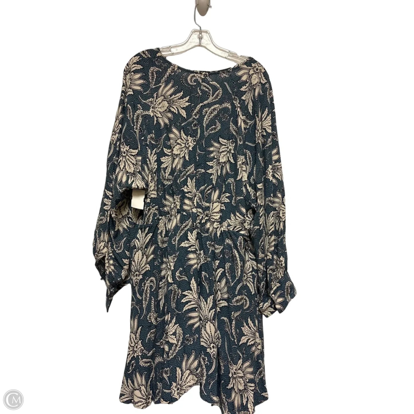 Dress Casual Short By H&m In Blue & White, Size: Xl