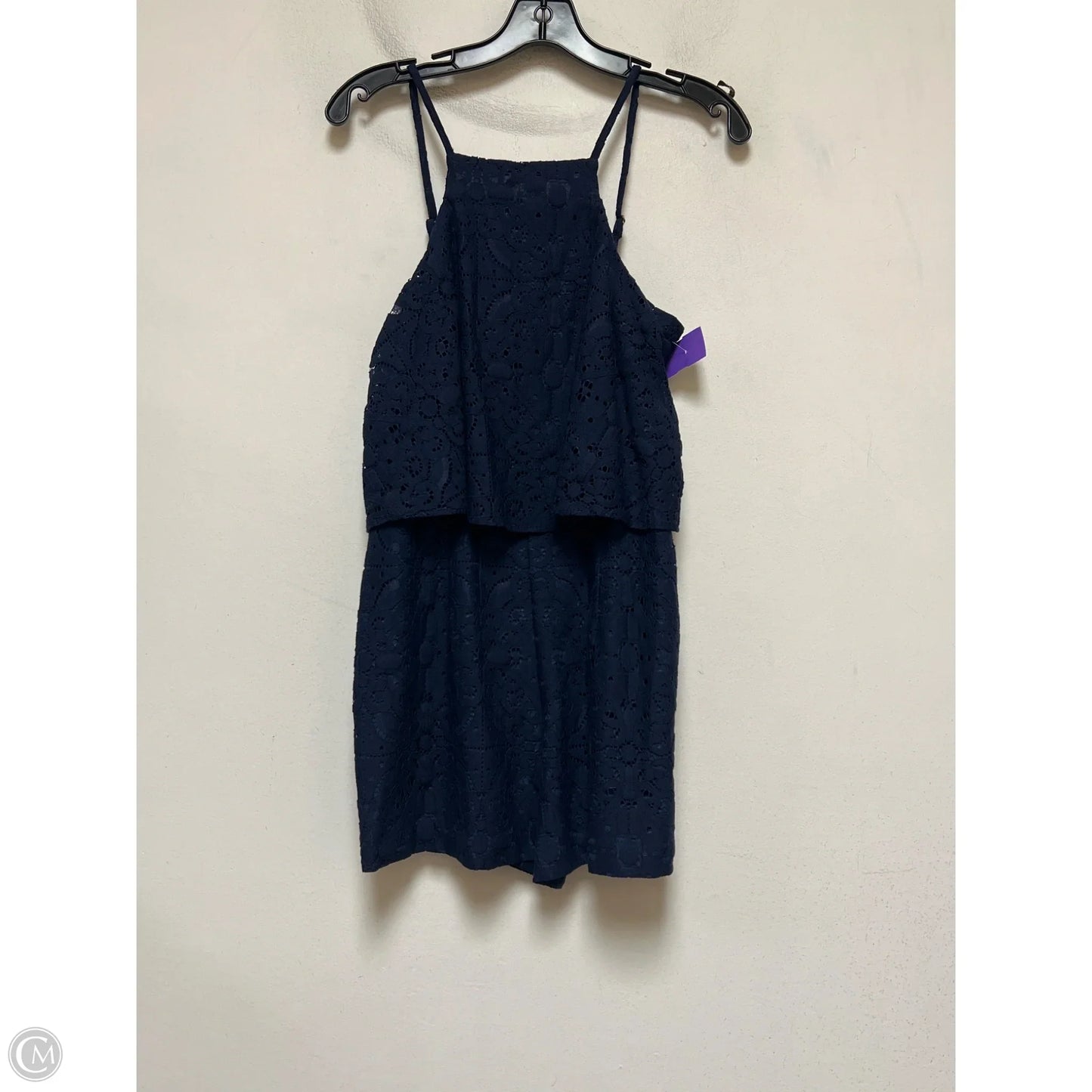 Romper Designer By Lilly Pulitzer In Navy, Size: Xs
