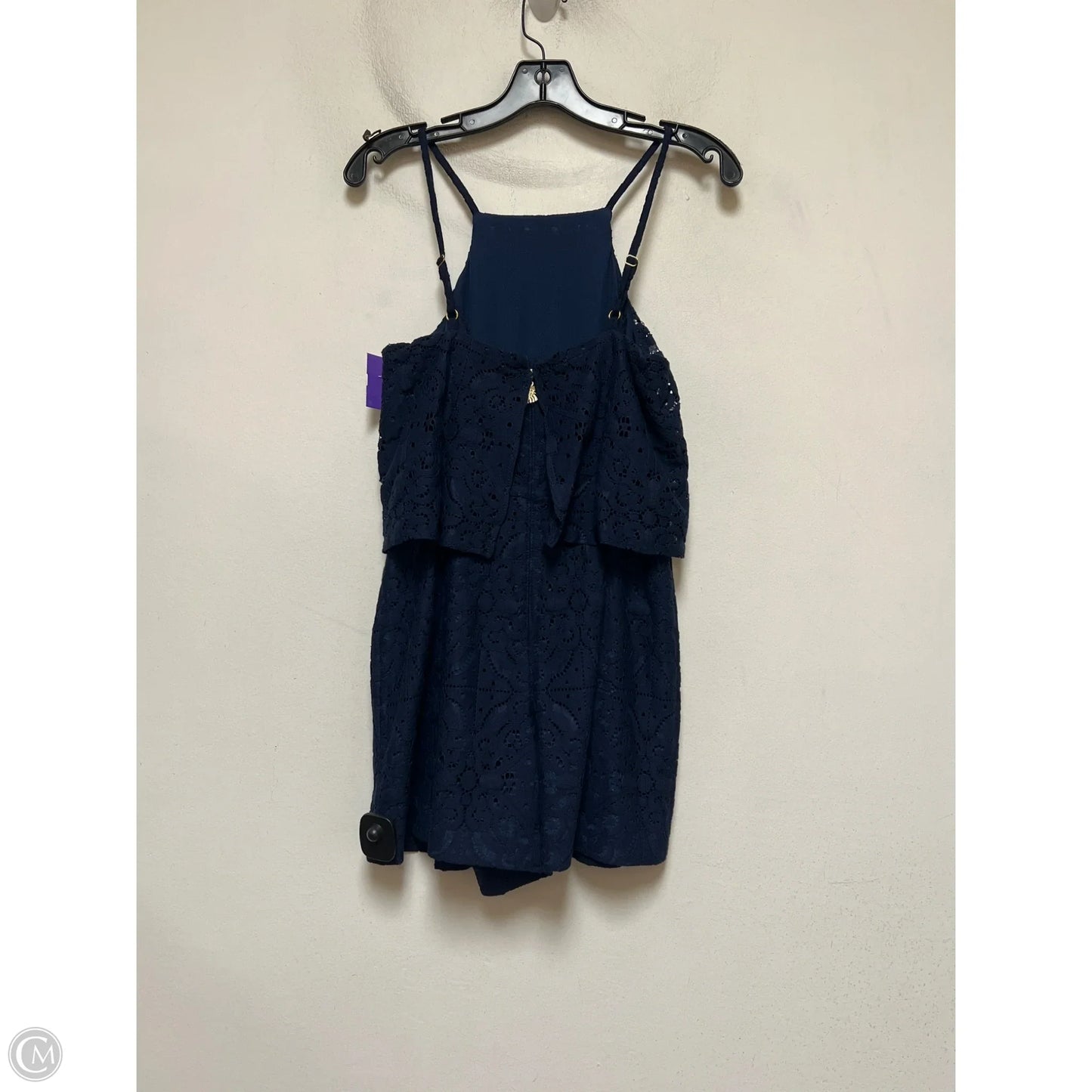 Romper Designer By Lilly Pulitzer In Navy, Size: Xs