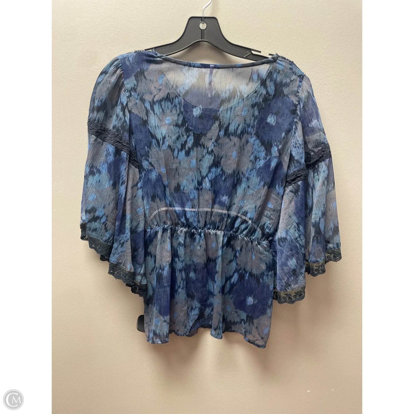 Top Short Sleeve By Free People In Blue, Size: S