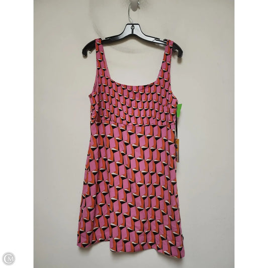 Dress Casual Short By Target-designer In Pink & Red, Size: Xl
