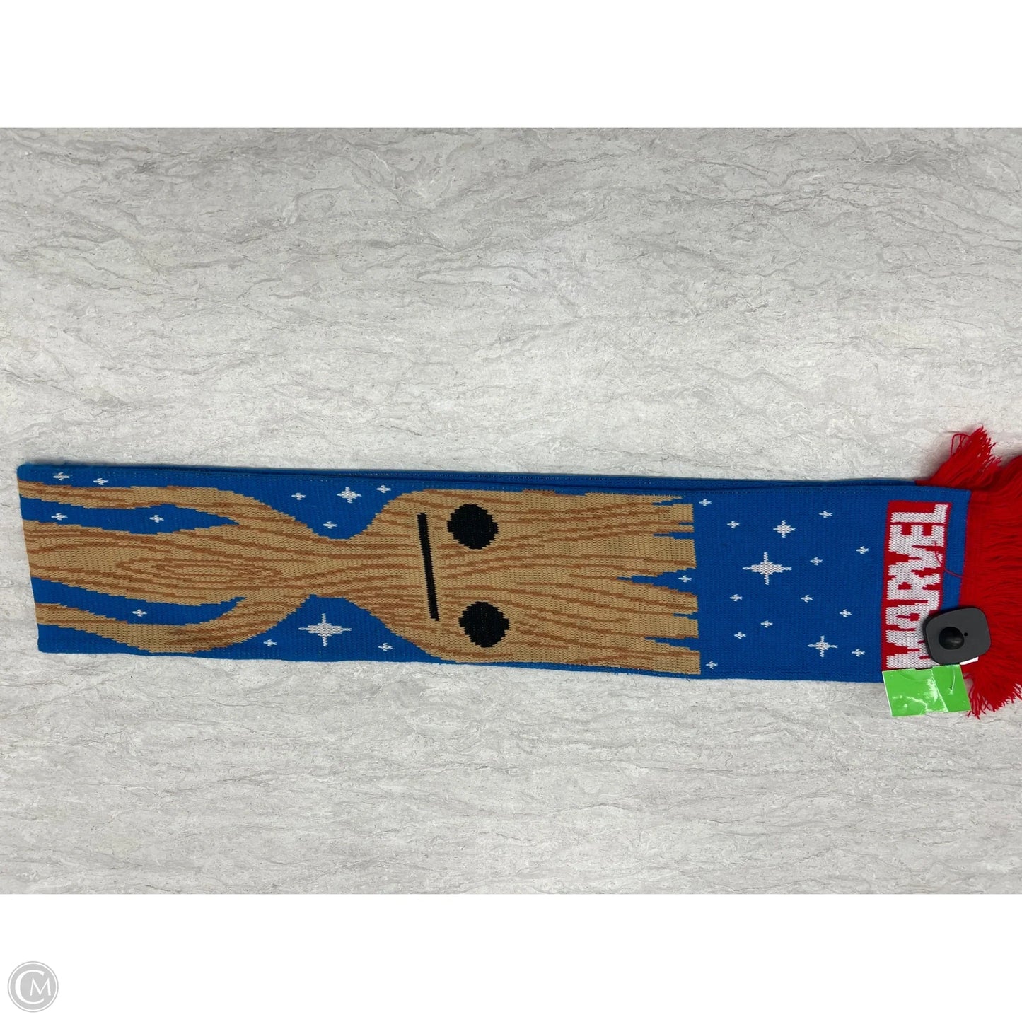 Scarf Winter By Walt Disney In Blue & White
