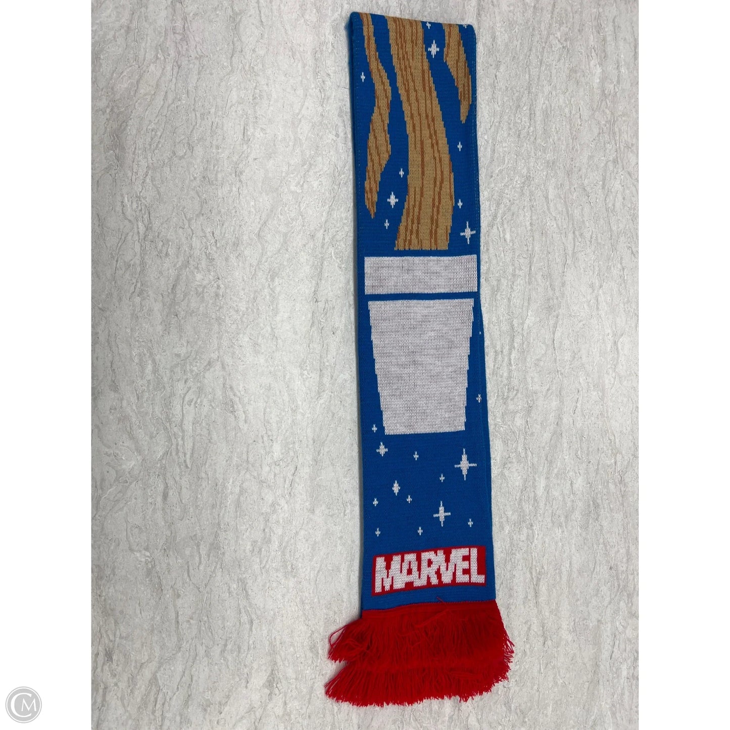 Scarf Winter By Walt Disney In Blue & White