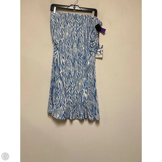 Skirt Midi By Target-designer In Blue & White, Size: 12